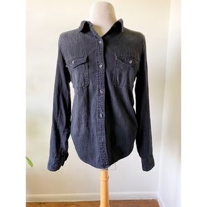 Button Up Denim Shirt